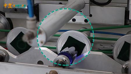 রাউন্ড স্কয়ার ওভাল বোতলের জন্য এক রঙের সার্ভো স্বয়ংক্রিয় স্ক্রিন প্রিন্টিং মেশিন 5