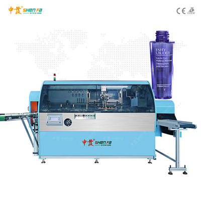 Automatic Plastic Lotion Bottle Silk Screen Printing Machine Single Color