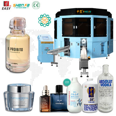 quality বোতলগুলির জন্য 8-রঙের সার্ভো স্ক্রিন প্রিন্টিং মেশিন, প্রতি মিনিটে 30-60 পিস factory