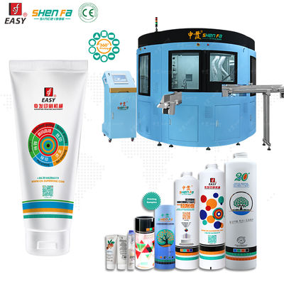 Auto 1-7 Colors Tube Screen Printing Machine With High Productivity With QC Inspection